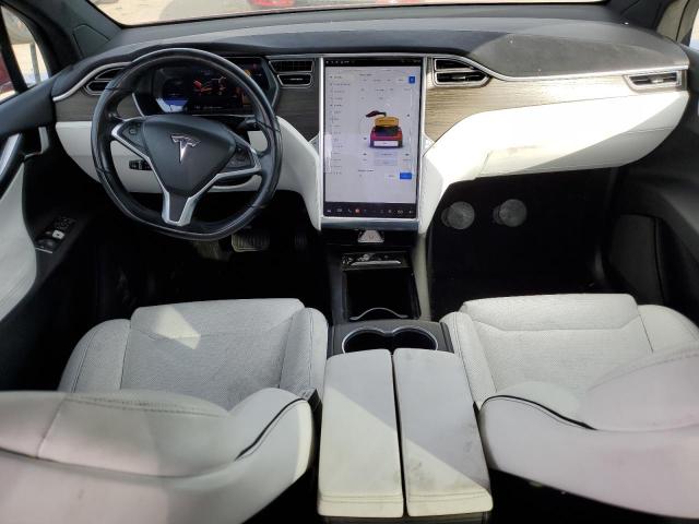 Паркетники TESLA MODEL X 2016 Червоний