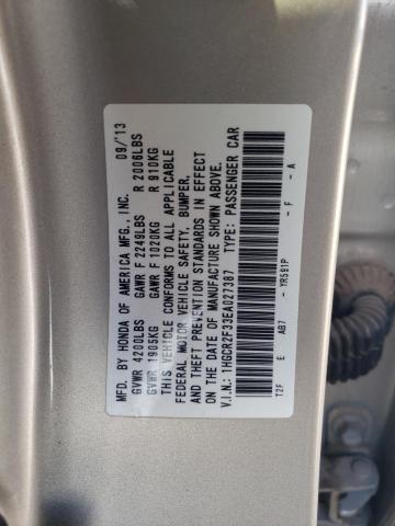 1HGCR2F33EA027387 | 2014 HONDA ACCORD LX