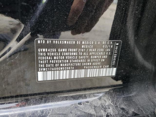 2016 VOLKSWAGEN GOLF SPORT - 3VWC17AU6GM520874