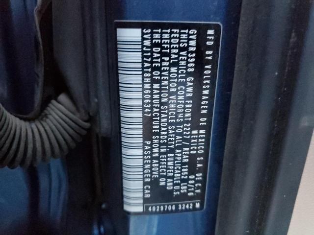 2017 VOLKSWAGEN BEETLE SE - 3VWJ17AT8HM606347