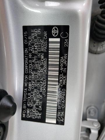 JTDKN3DU1F0438883 | 2015 Toyota prius