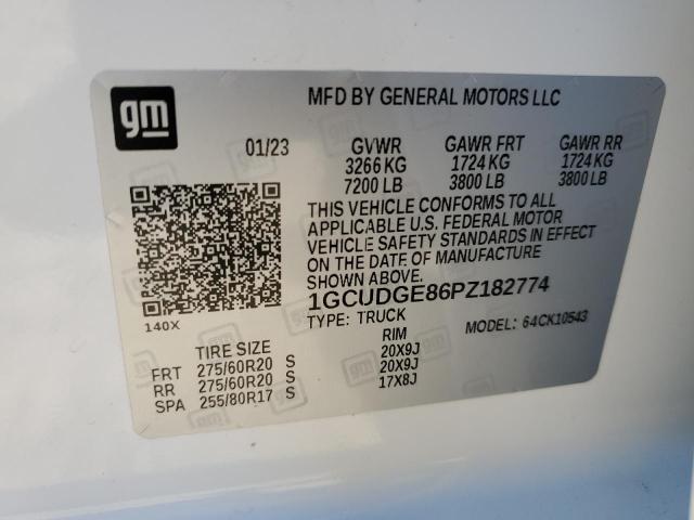 2023 CHEVROLET SILV1500 2 - 1GCUDGE86PZ182774