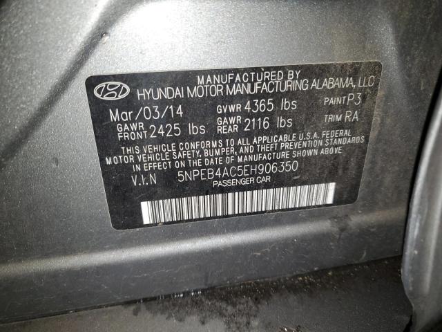 5NPEB4AC5EH906350 | 2014 HYUNDAI SONATA GLS