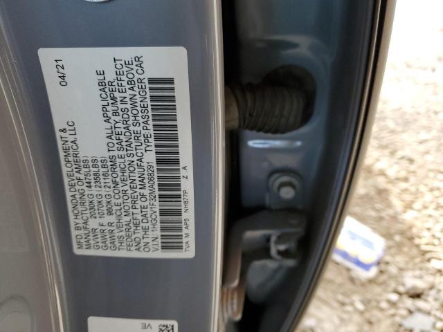 1HGCV1F32MA068291 Honda Accord SPO 12