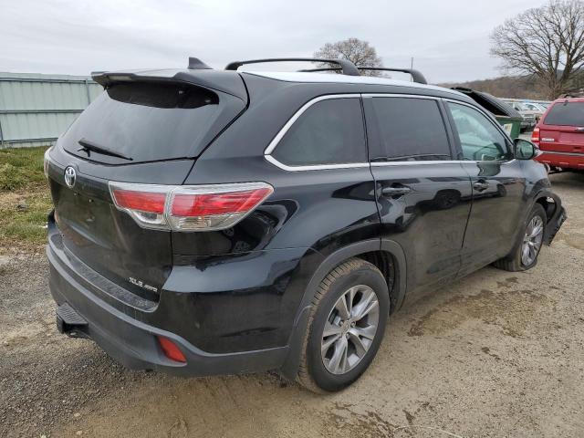 VIN 5TDJKRFH2ES045218 2014 Toyota Highlander, Xle no.3