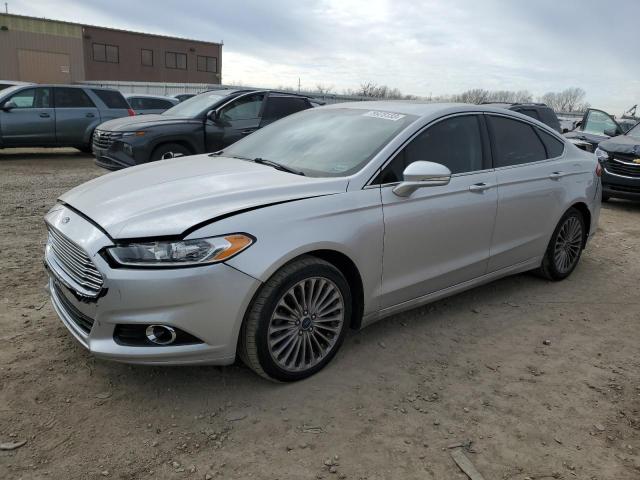 Lot #2473723938 2015 FORD FUSION TIT salvage car