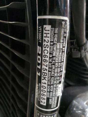 2011 HONDA VT1300 CT JH2SC6675BK100682