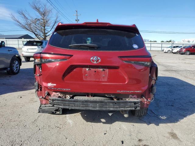 VIN 5TDFZRBH6LS032301 2020 Toyota Highlander, Platinum no.6