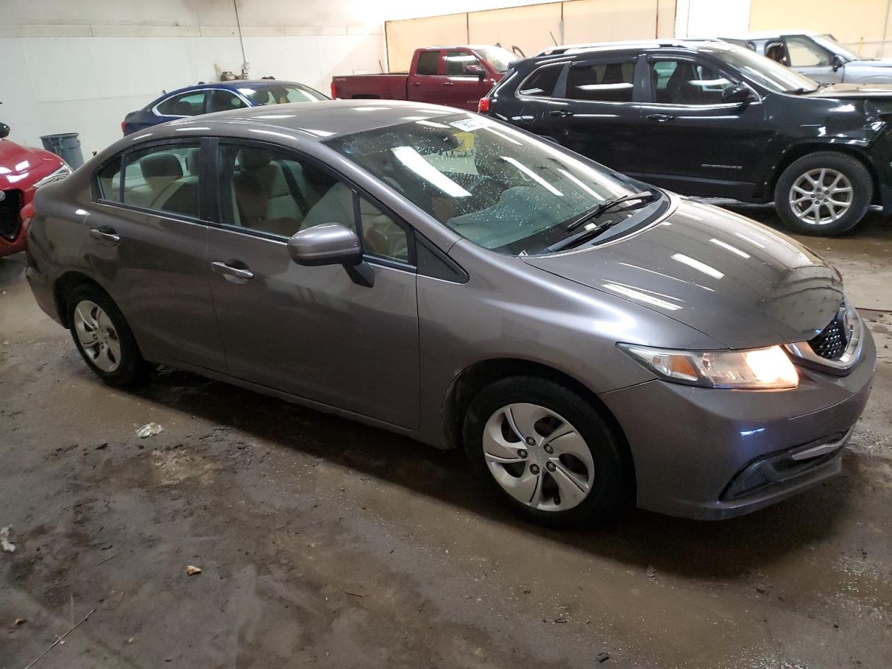 2HGFB2F56EH545515 2014 Honda Civic Lx