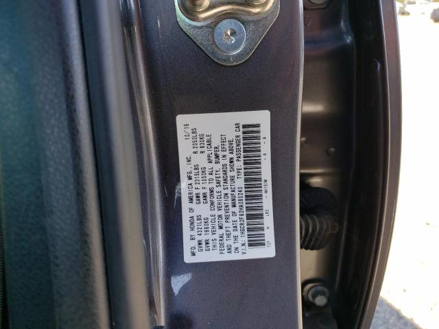 1HGCR2F82HA090240 | 2017 HONDA ACCORD EXL