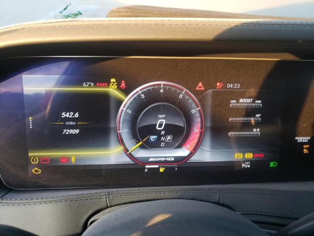 2019 MERCEDES-BENZ S 63 AMG 4 WDDUG8JBXKA438216