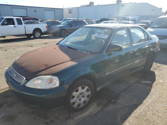 1999 Honda Civic Lx VIN: 2HGEJ667XXH570699 Lot: 78352533