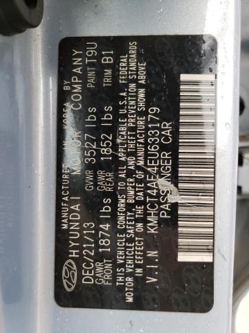 2014 Hyundai Accent Gls VIN: KMHCT4AE4EU633179 Lot: 79056823