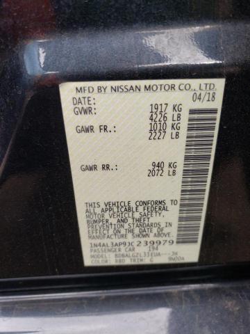 2018 NISSAN UNKNOWN - 1N4AL3AP9JC239979