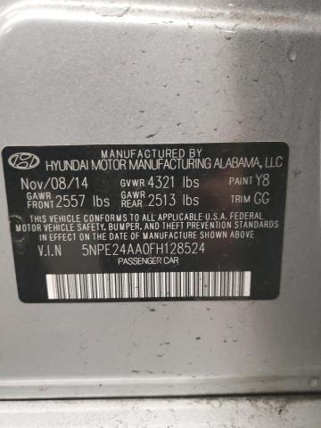 2015 HYUNDAI SONATA ECO - 5NPE24AA0FH128524