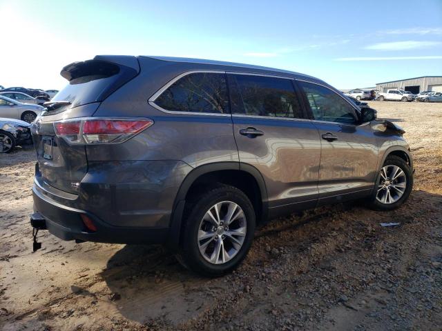 VIN 5TDKKRFH7FS044460 2015 Toyota Highlander, Xle no.3