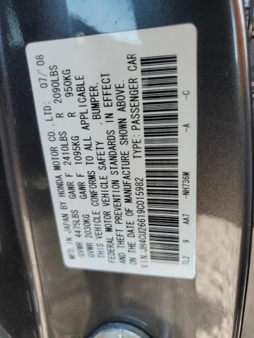 JH4CU26619C015982 | 2009 Acura tsx