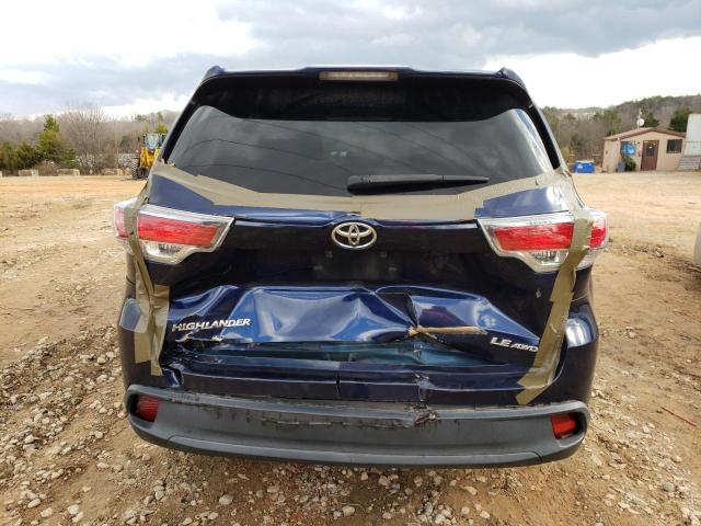 VIN 5TDBKRFH5FS116627 2015 Toyota Highlander, LE no.6