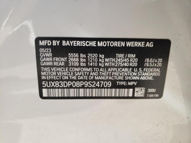 2023 BMW X3 M40I - 5UX83DP08P9S24709