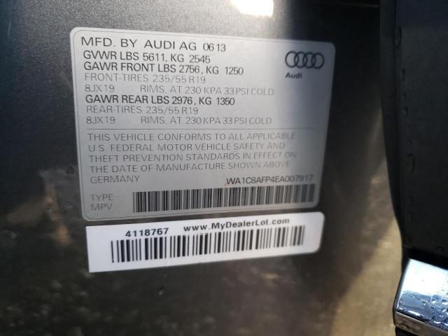 VIN WA1C8AFP4EA007917 2014 Audi Q5, Premium Hybrid no.14