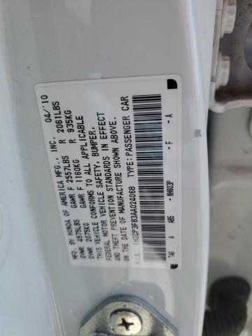 1HGCP3F83AA024068 | 2010 Honda accord exl