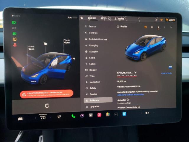 7SAYGDEF0PF705219 | 2023 TESLA MODEL Y