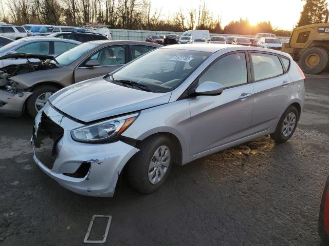 Lot #2414363289 2015 HYUNDAI ACCENT GS salvage car