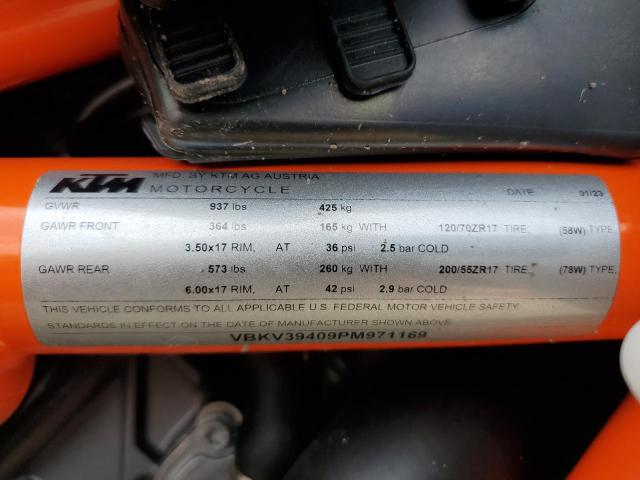 2023 KTM 1290 SUPER - VBKV39409PM971169