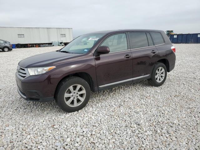 VIN 5TDZK3EH8DS104174 2013 Toyota Highlander, Base no.1