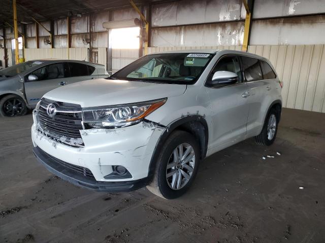 2016 TOYOTA HIGHLANDER LE Photos | AZ - PHOENIX - Repairable Salvage ...