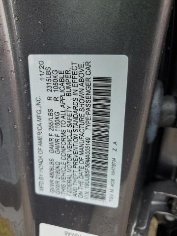 2021 ACURA TLX TECH A - 19UUB5F56MA005149