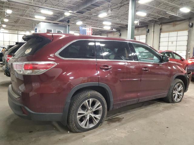 VIN 5TDBKRFH0ES023142 2014 Toyota Highlander, LE no.3