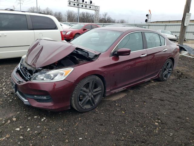 1HGCR2F51GA212333 | 2016 HONDA ACCORD SPO