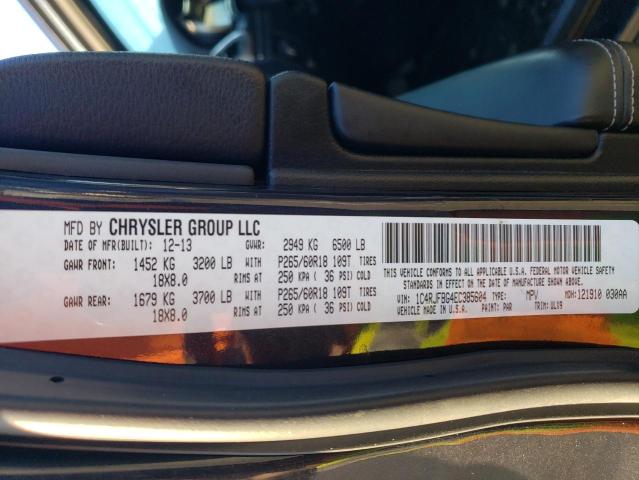 1C4RJFBG4EC385604 | 2014 JEEP GRAND CHER