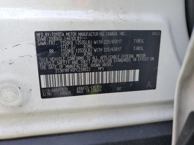 2T3H1RFV0PC228823 | 2023 TOYOTA RAV4 LE