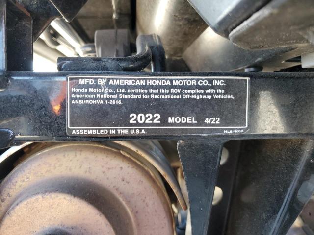 2022 HONDA SXS1000 M5 - 1HFVE0427N4600524