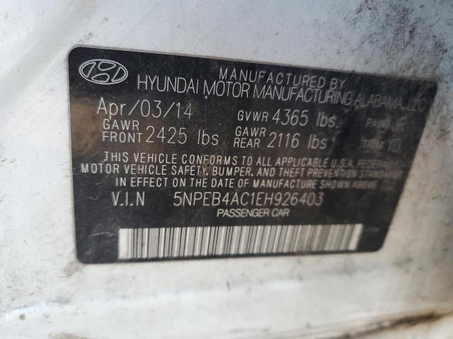 5NPEB4AC1EH926403 | 2014 HYUNDAI SONATA GLS