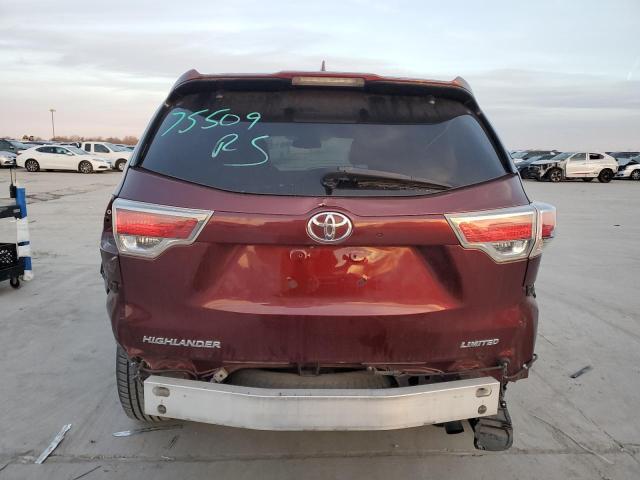 VIN 5TDYKRFH3ES024554 2014 Toyota Highlander, Limited no.6