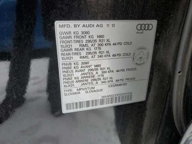 WA1WGCFEXED011124 2014 AUDI Q7, photo no. 12