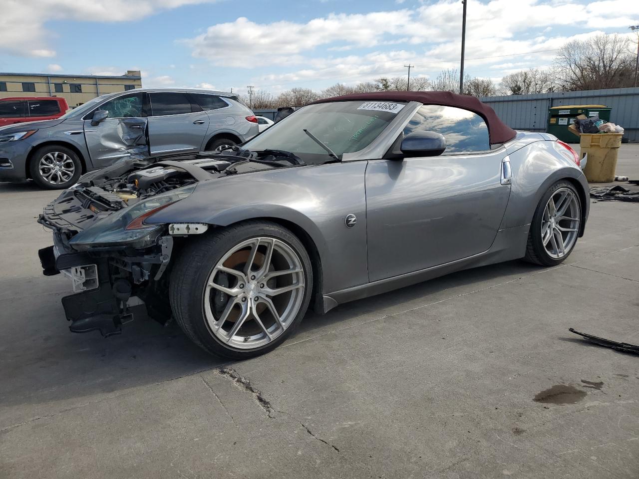 2012 Nissan Z at TX - Wilmer, Copart lot 81134683 | CarsFromWest