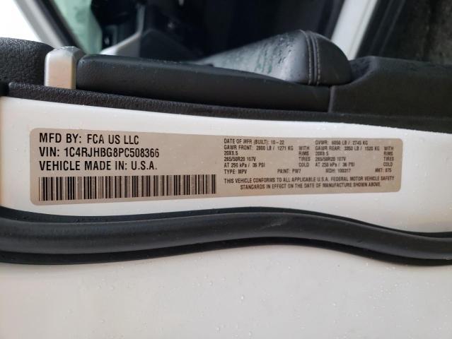 2023 JEEP GRAND CHER - 1C4RJHBG8PC508366