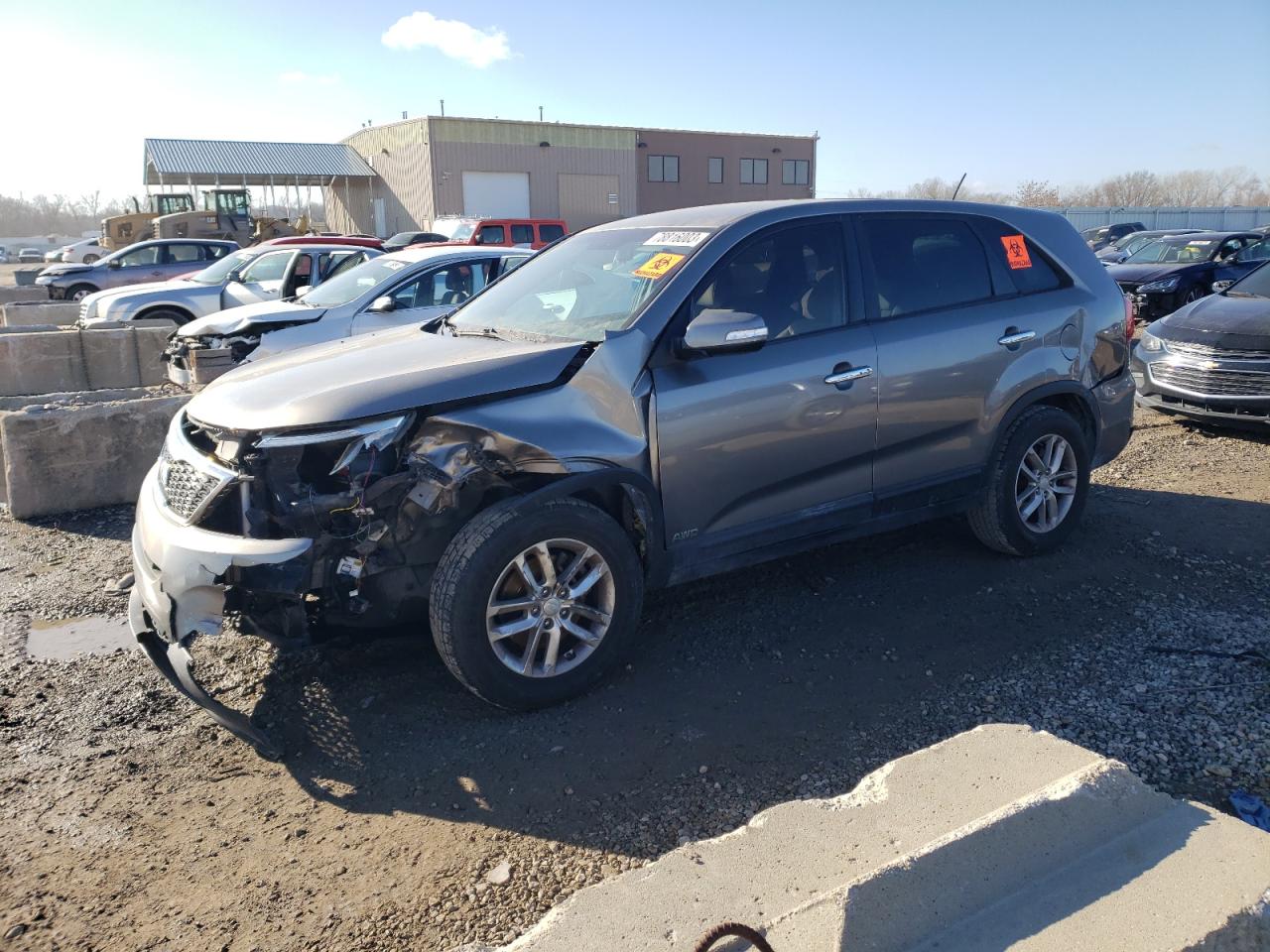 5XYKT3A6XFG611984 2015 Kia Sorento Lx