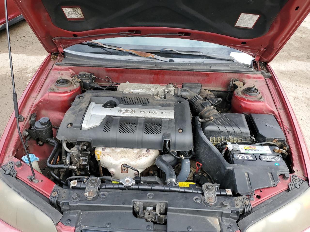 kmhdn46d44u765436 KMHDN46D44U765436 2004 Hyundai Elantra Gls