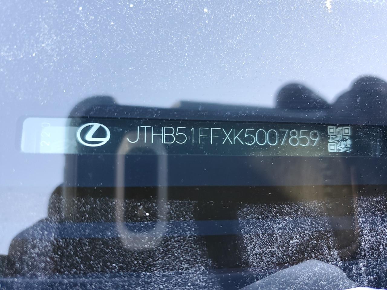 jthb51ffxk5007859 JTHB51FFXK5007859 2019 Lexus Ls 500 Base