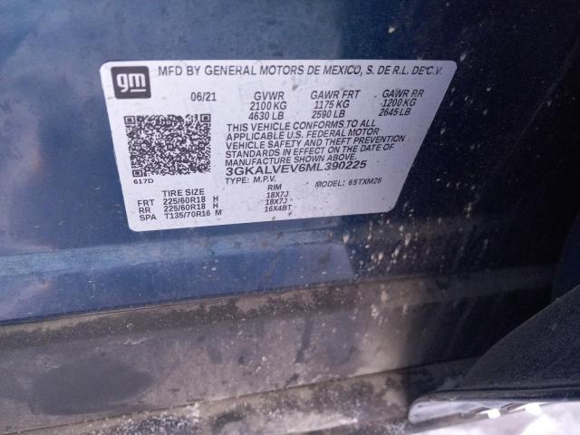 2021 GMC TERRAIN - 3GKALVEV6ML390225