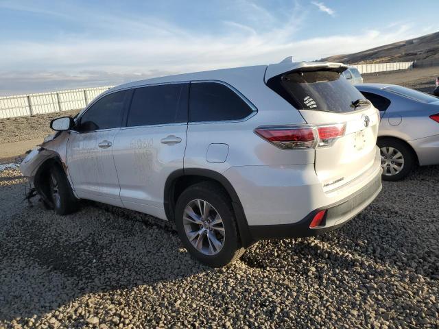 5TDBKRFH5ES019930 | 2014 Toyota highlander le