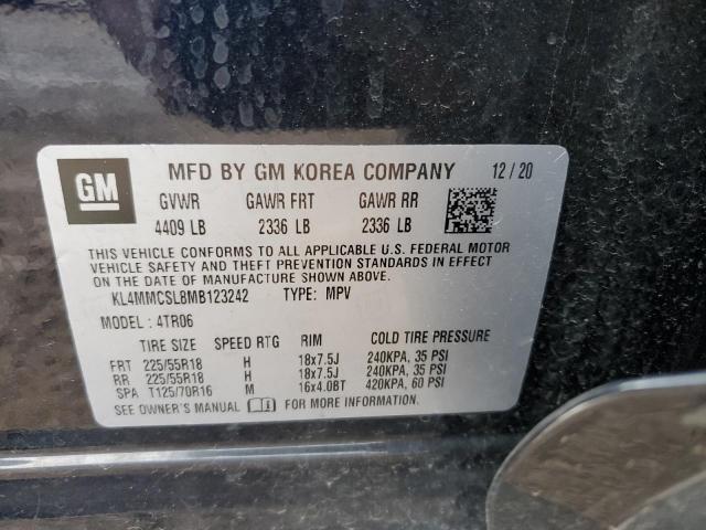 KL4MMCSL8MB123242 | 2021 BUICK ENCORE GX