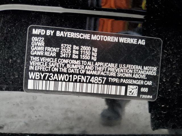 BMW I4 EDRIVE4 2023 Чорний