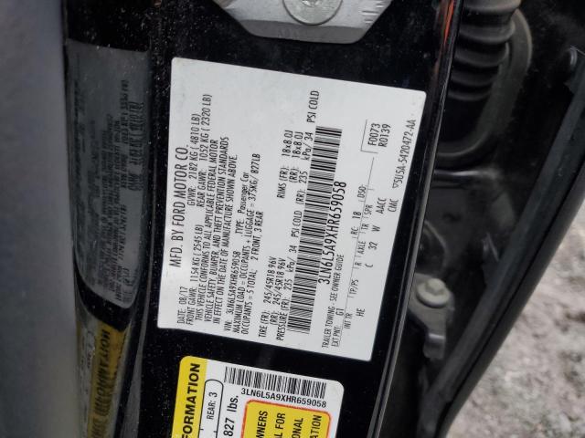 2017 LINCOLN MKZ PREMIE 3LN6L5A9XHR659058