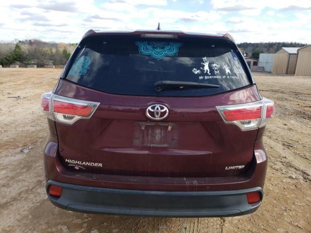 VIN 5TDYKRFH1FS059661 2015 Toyota Highlander, Limited no.6